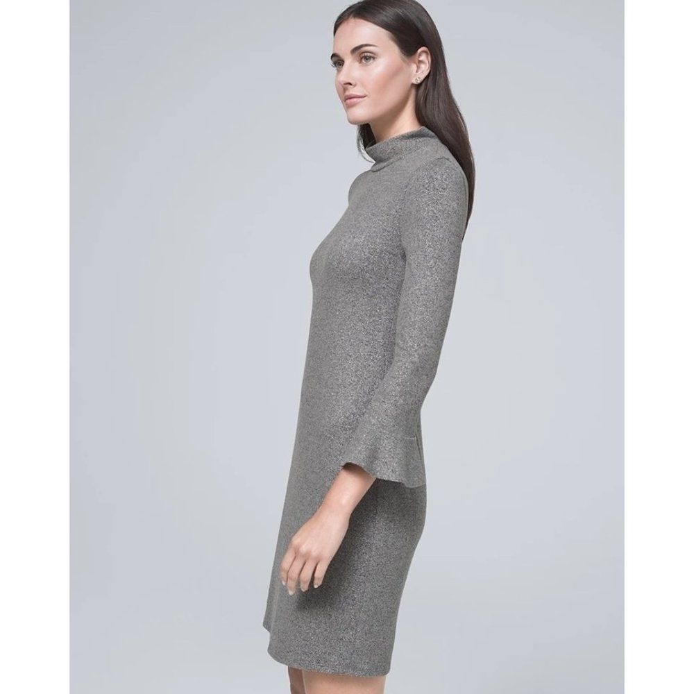 WHITE HOUSE BLACK MARKET Cozy Shift Dress